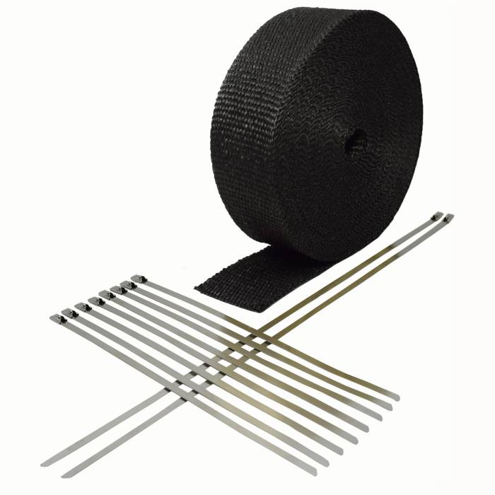 Heatshield Products - Exhaust Heat Shield Wrap Kit 2 Inch X 50 Foot Black Heatshield Products 322051