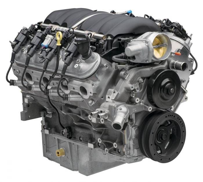 PACE Performance - LS3 Crate Engine by Pace Performance Prepped & Primed 525 HP with Holley Swap Oil Pan GMP-19256529-PX