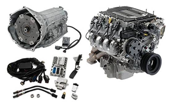 Chevrolet Performance Parts - LT4 EROD 640HP Wet Sump Engine with 8L90E 8-Speed Auto Transmission Combo Package CPSLT4EROD8L90EW GM