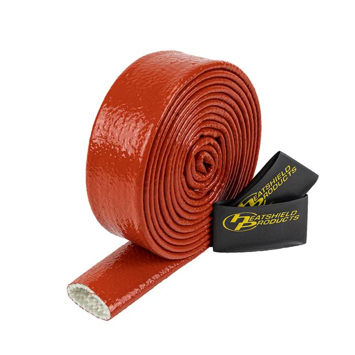Heatshield Products - Heat Shield Sleeve 1 in ID X 10 Ft Red Fire Shield Heatshield Products 210017