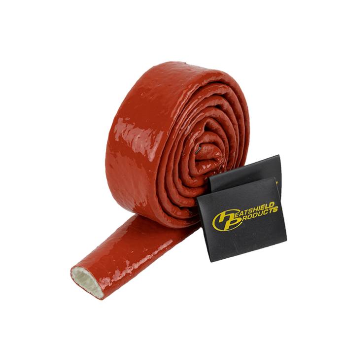 Heatshield Products - Heat Shield Sleeve 1/2 in ID X 3 ft Red Heatshield Products 210012