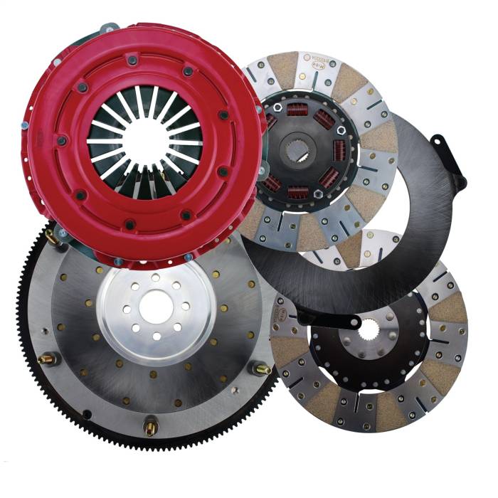 RAM Clutches - Ram Clutches Force 10.5 Complete Dual Disc Metallic Clutch Assembly 80-2220N