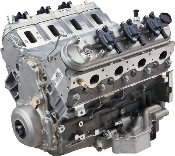 GM (General Motors) - 12624262 - LS9 Long Block Crate Engine by Chevrolet Performance 6.2L
