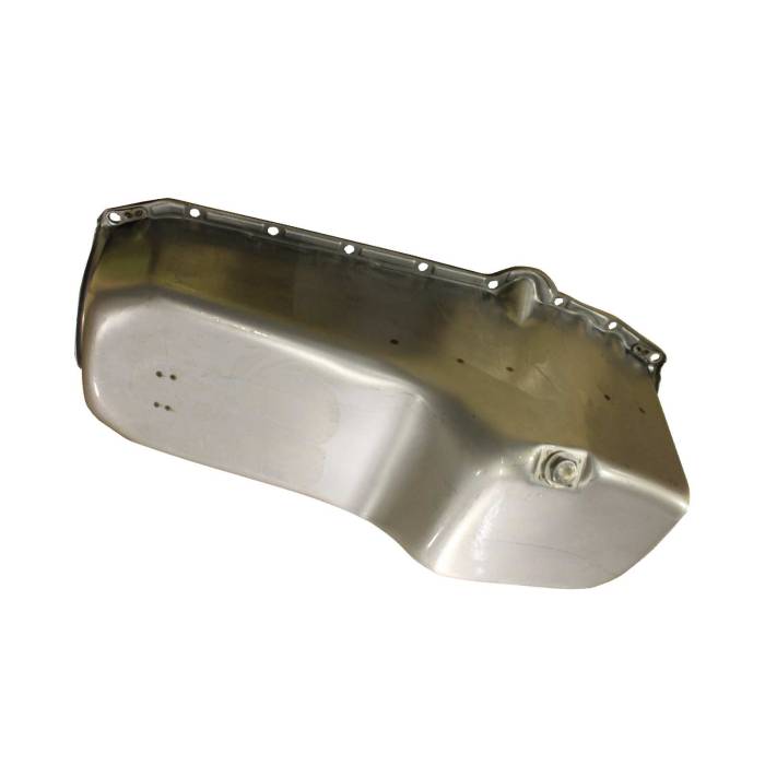 Top Street Performance - Top Street Performance Oil Pan 1955-79 Chevy Small Block 283-350 Unplated Steel SP7442X