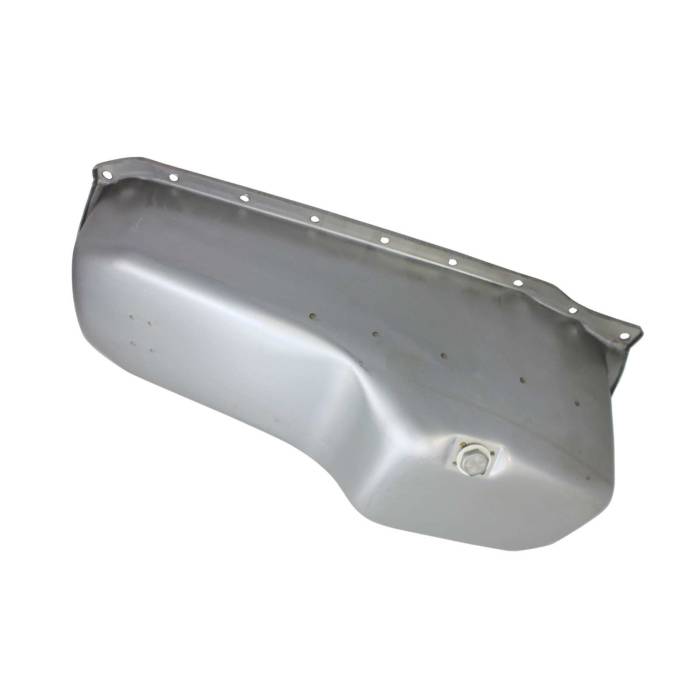 Top Street Performance - Top Street Performance Oil Pan 1986-up Chevy Small Block 283-350 Unplated Steel SP7441X