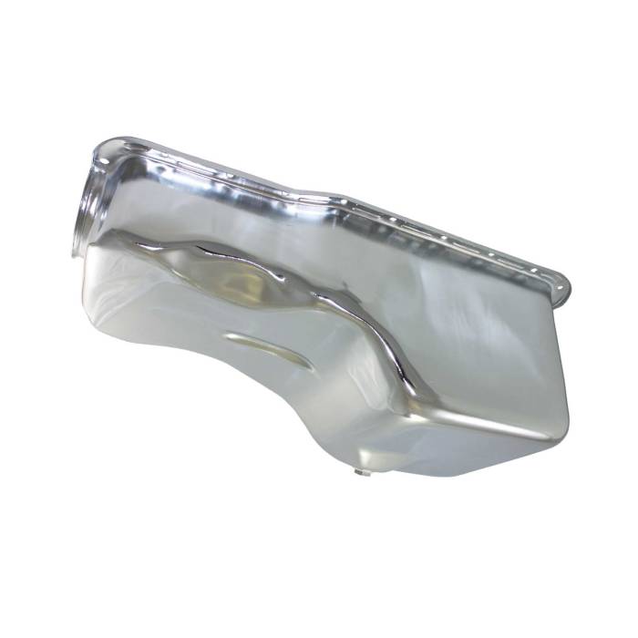 Top Street Performance - Top Street Performance Oil Pan 1965-87 Ford Small Block 260-302 Chrome Steel SP7445