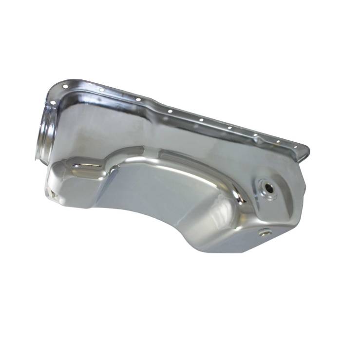 Top Street Performance - Top Street Performance Oil Pan 1983-93 Ford Small Block 302 5.0L Mustang Chrome Steel SP7457