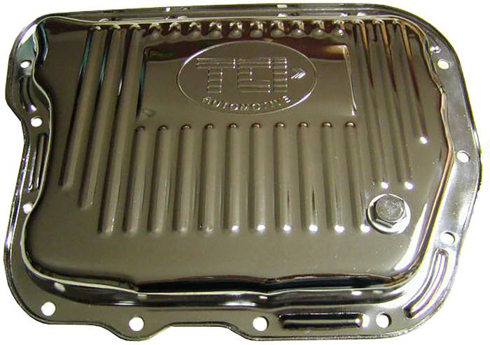 TCI Automotive - TCI Transmission Pan Torqueflite 727 Chrome-Plated 128011