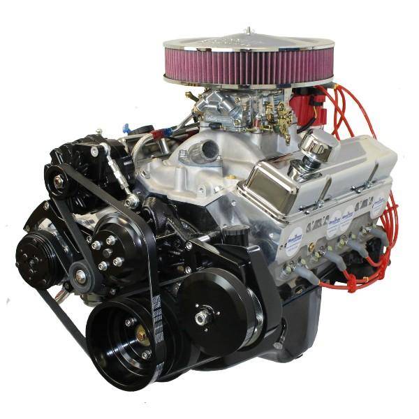 BluePrint Engines - BP350CTCK BluePrint Engines 350CI 341HP Cruiser Crate Engine, Carbureted Drop In with Front Drive System