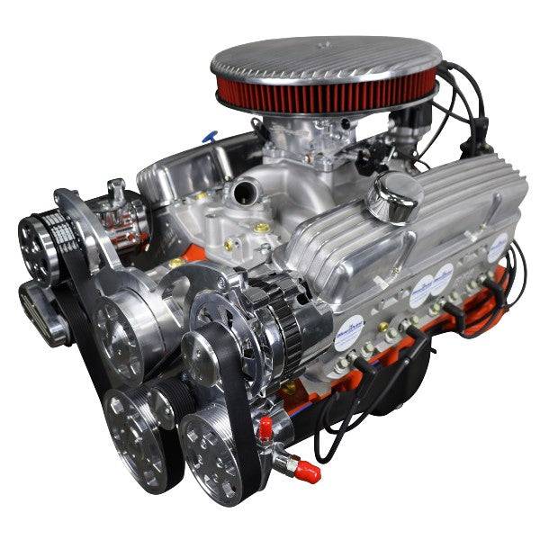 BluePrint Engines - BP38318CTFKV BluePrint Engines Low Profile 383 CI 436HP SBC Stroker Crate Engine Fuel Injected Drop In Ready with Front Drive