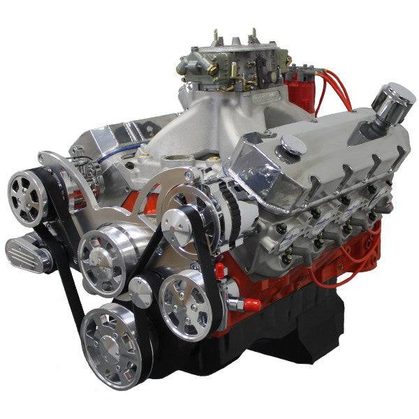BluePrint Engines - PS502CTFK BluePrint Engines 502CI 621HP BBC ProSeries Crate Engine Fuel Injected with Polished Front Drive