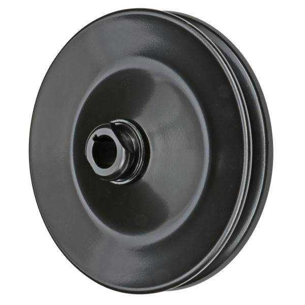 Trans-Dapt Performance  - Power Steering Pulley 67-84 GM Power Steering Pumps Single Groove Black Trans Dapt 7183