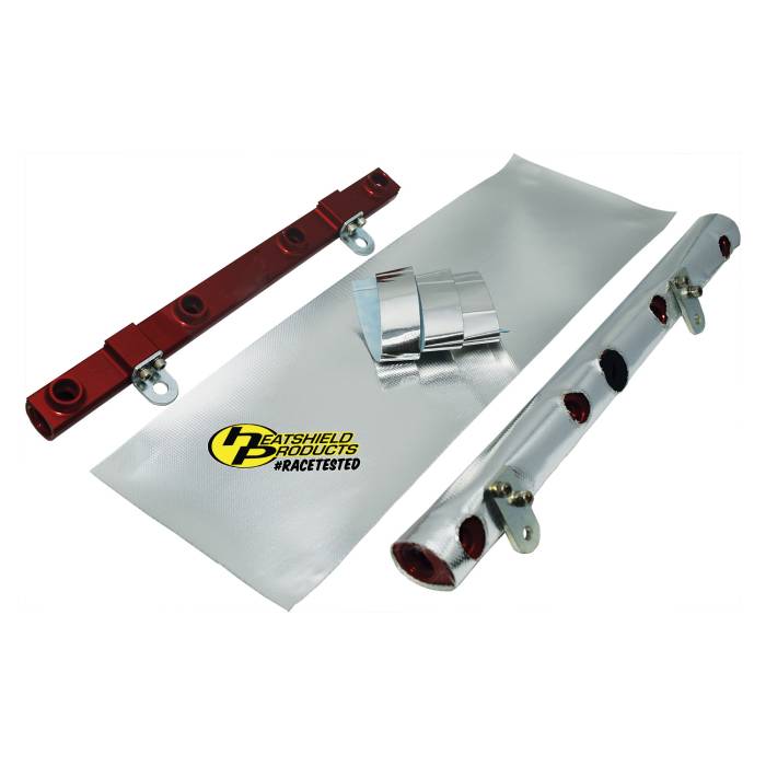 Heatshield Products - Fuel Rail Heat Shield Double Rail 6 in x 18 in Heatshield Products 700271