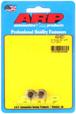ARP - ARP4008321 - 5/16-24 Ss 12Pt Nut Kit