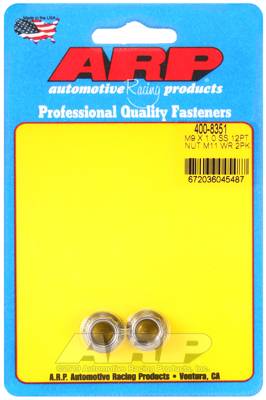 ARP - ARP4008351 - M9 X 1.00 Ss M11 Socket 12Pt Nut Kit
