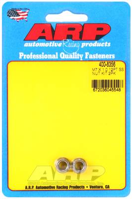 ARP - ARP4008356 - M7 X 1.00 Ss M9 Socket 12Pt Nut Kit