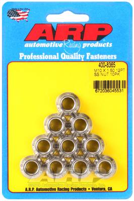 ARP - ARP4008365 - M10 X 1.50 Ss  M12 Socket 12Pt Nut Kit