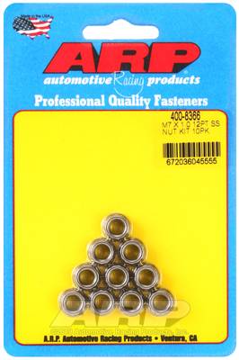 ARP - ARP4008366 - M7 X 1.00 Ss M9 Socket 12Pt Nut Kit