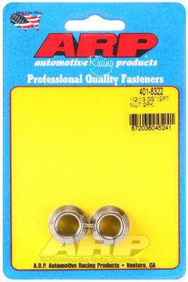 ARP - ARP4018322 - 1/2-13 Ss 12Pt Nut Kit