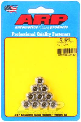 ARP - ARP4018340 - 1/4-20 Ss 12Pt Nut Kit