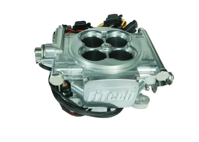FiTech Fuel Injection - Fitech 30006 Go EFI 4 600 HP Power Adder Bright Aluminum EFI System