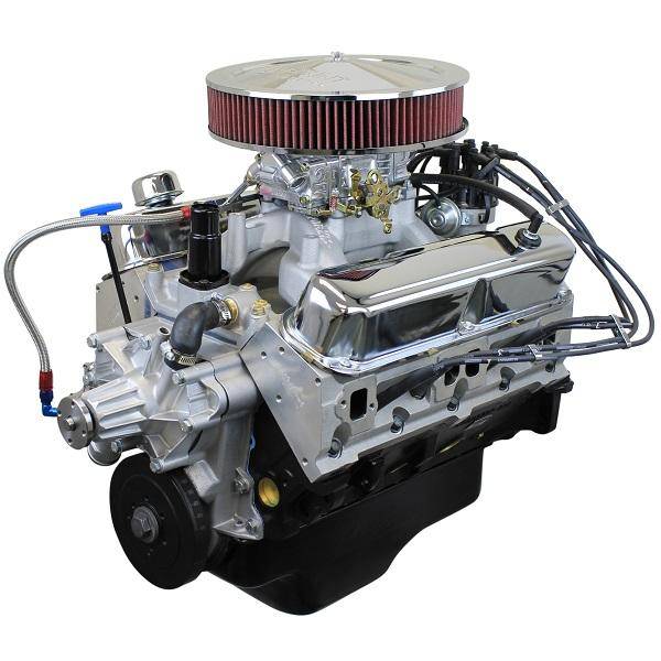 BluePrint Engines - BCP4085CTCD BluePrint Engines Deluxe Dressed 408CI 465HP Chrysler with Aluminum Heads, Intake, Carb, Distributor
