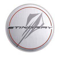 GM (General Motors) - 84385016 - 2020+ Corvette Silver Stingray Center Cap (Single)