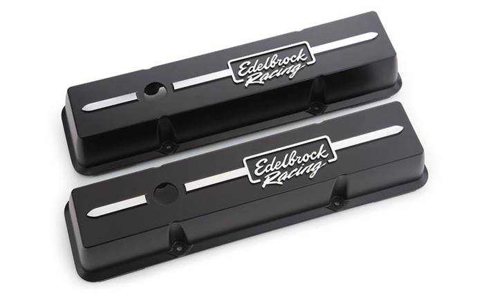 Edelbrock - Edelbrock Racing Series Valve Covers 41633