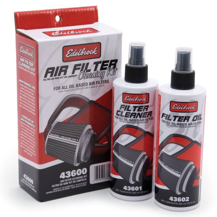 Edelbrock - Edelbrock Pro-Charge Air Filter Cleaning Kit 43600