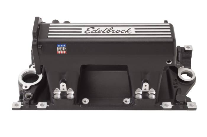 Edelbrock - Edelbrock Black Pro Flo XT SBC Intake Manifold 71383