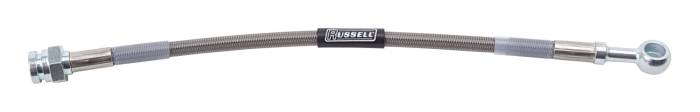 Russell - Russell Universal Street Legal Brake Line Assemblies 10mm/0.375 in. To 0.375 in.-24 IF 657320