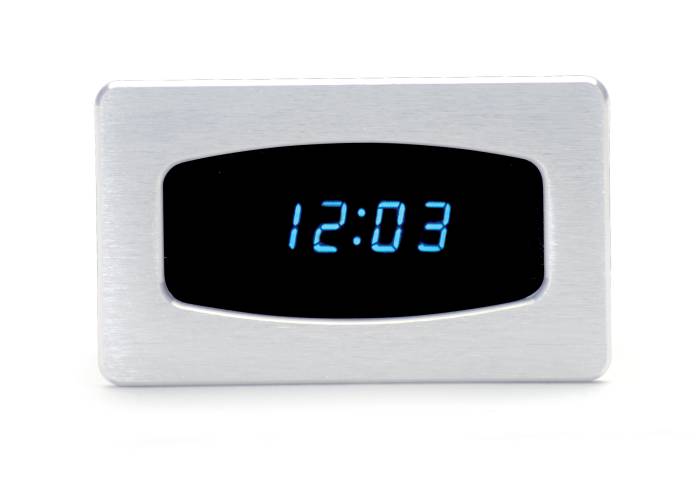 Dakota Digital - Dakota Digital ODY-16-1-S-B - Odyssey Series Clock, satin, blue