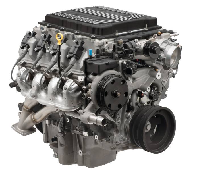 Chevrolet Performance Parts - LT4 650HP Wet Sump Engine with 6L80E 6-Speed Auto Transmission Combo Package by Chevrolet Performance CPSLT4W6L80E