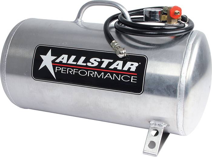 Allstar Performance - ALL10534 - Aluminum Air Tank, Horizontal 9" x