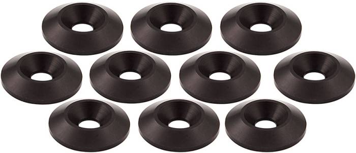 Allstar Performance - ALL18663 - Countersunk Washers 1/4" x 1", Blac