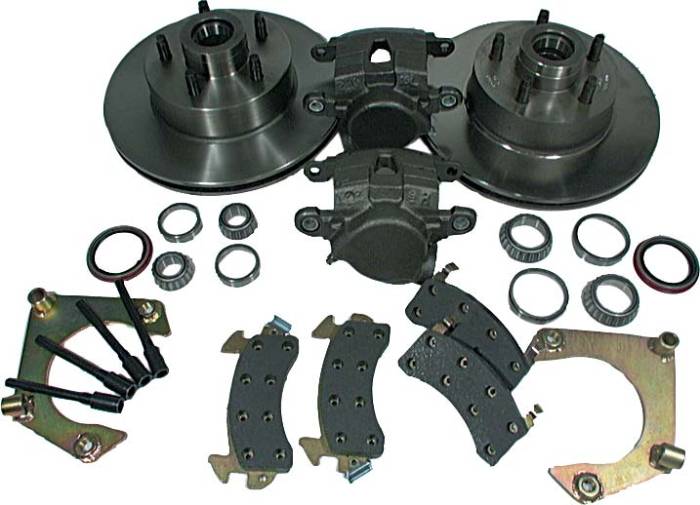 Allstar Performance - ALL42024 - Front Disc Brake Kit Mustang II 5 O