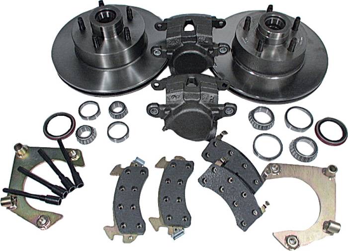 Allstar Performance - ALL42029 - Front Disc Brake Kit Mustang II 5 O