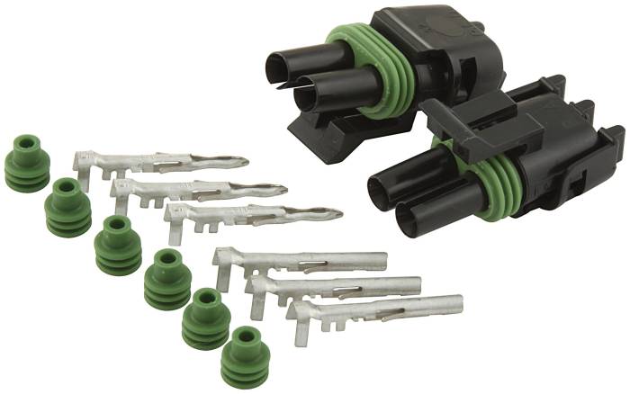 Allstar Performance - ALL76266 - Weather Pack Connector Kit 2-Pin
