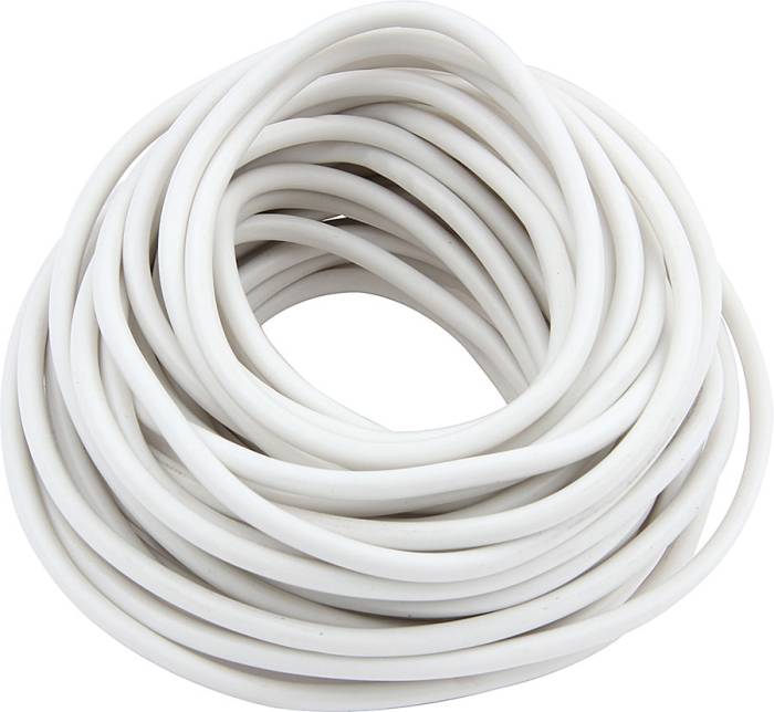 Allstar Performance - ALL76502 - Primary Wire, White, 50' Coil, 20AW