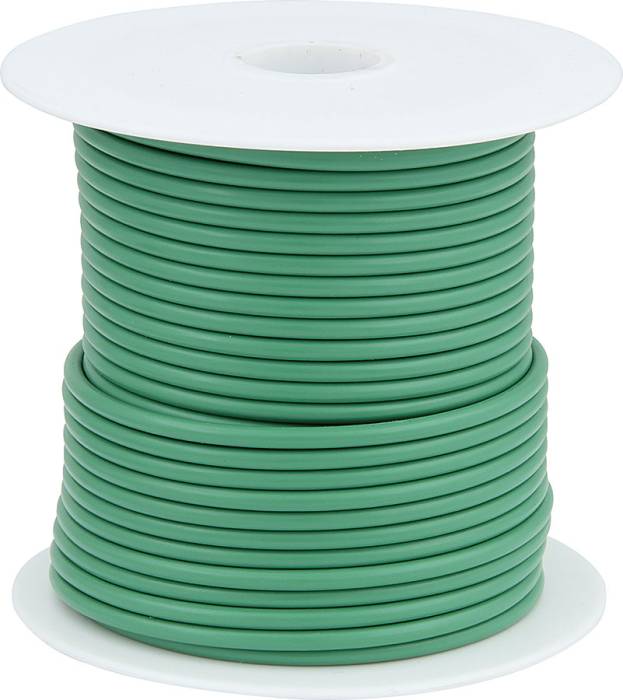 Allstar Performance - ALL76513 - Primary Wire, Green, 100' Spool, 20