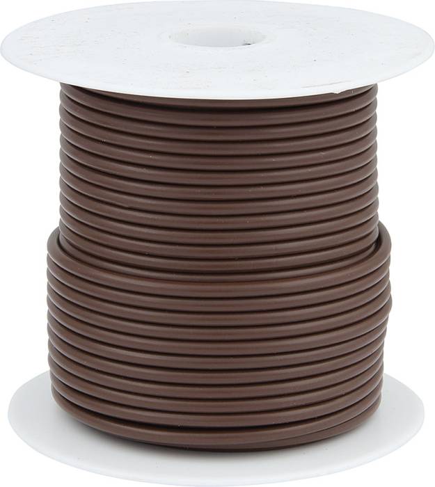Allstar Performance - ALL76555 - Primary Wire, Brown, 100' Spool, 14