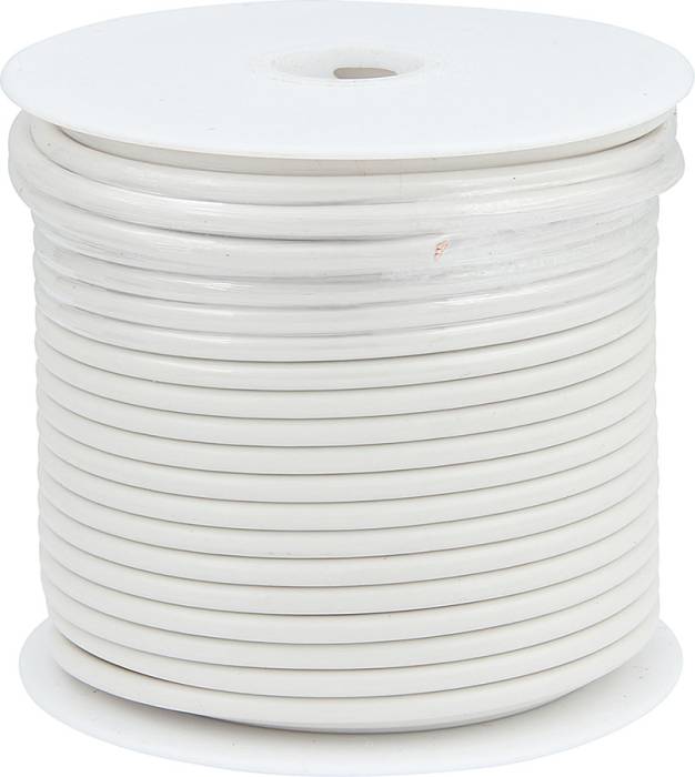 Allstar Performance - ALL76567 - Primary Wire, White, 100' Spool, 12