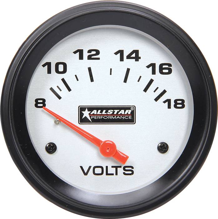 Allstar Performance - ALL80099 - Allstar Volt Gauge 8-18V