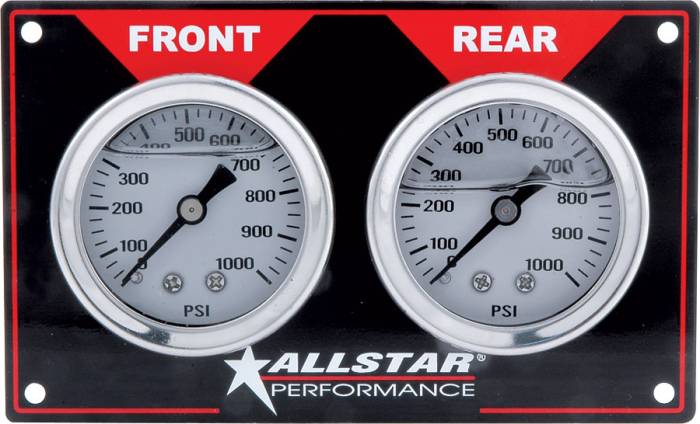 Allstar Performance - ALL80172 - Brake Bias Gauge Horizontal