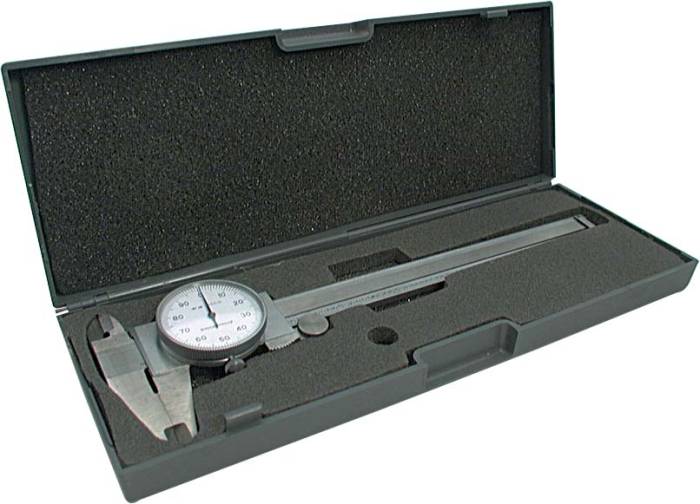 Allstar Performance - ALL96410 - Dial Calipers 6" With Case