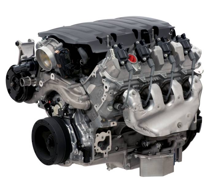 Chevrolet Performance Parts - 19433869 - Chevrolet Performance LT1 Wet-Sump 6.2L 455HP EROD Crate Engine for 6L80e Transmission