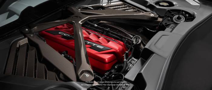 GM (General Motors) - 84983921 - 2023 Corvette Stingray Or Z06 Coupe Visible Carbon Fiber Engine Cross Brace