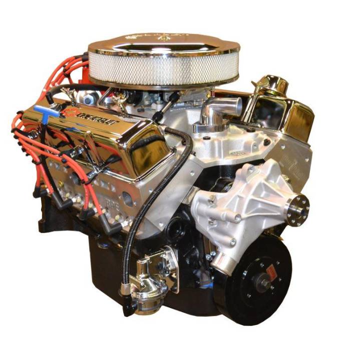 PACE Performance - Small Block Crate Engine by Pace Performance 350CID 390HP Chrome Finish BP3505CT-1X
