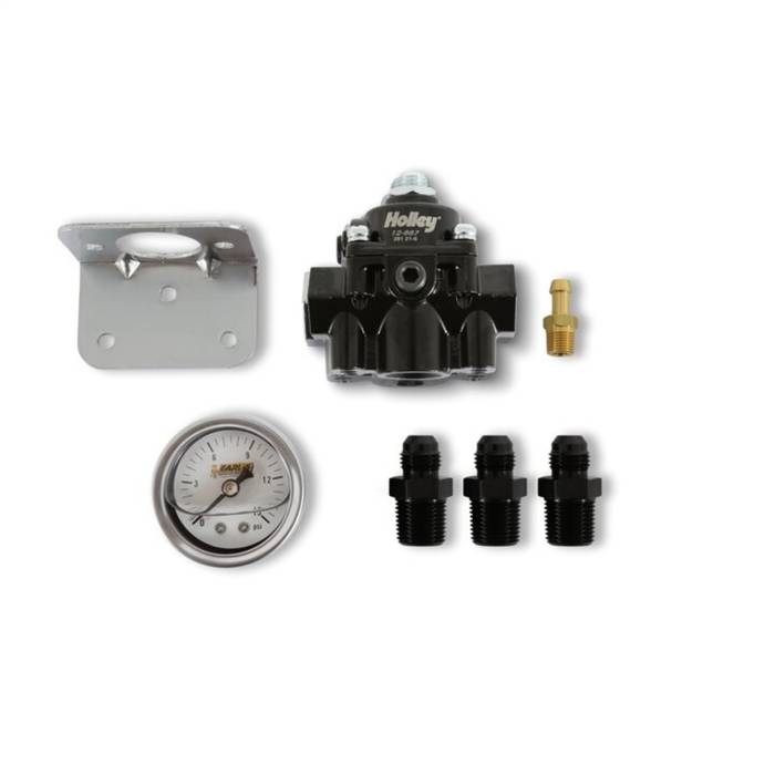 Holley - Holley Performance Die Cast By-Pass Fuel Pressure Regulator Kit 12-887KIT