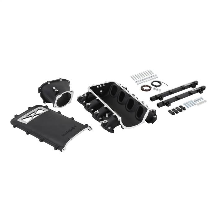 Holley - Holley EFI Holley EFI Ultra Lo-Ram Intake Manifold Kit 300-719BK